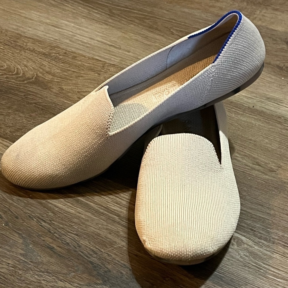 Rothy's Cream Women's Loafers Size 9